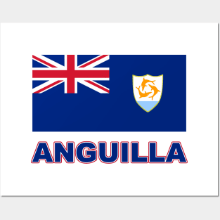 The Pride of Anguilla - National Flag Design Posters and Art